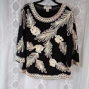 Lauren Michelle Top Blouse Size Plus 2X